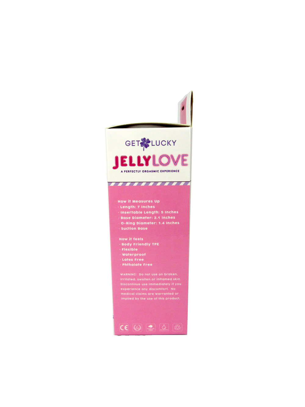 Get Lucky Jelly Love 7" Dildo