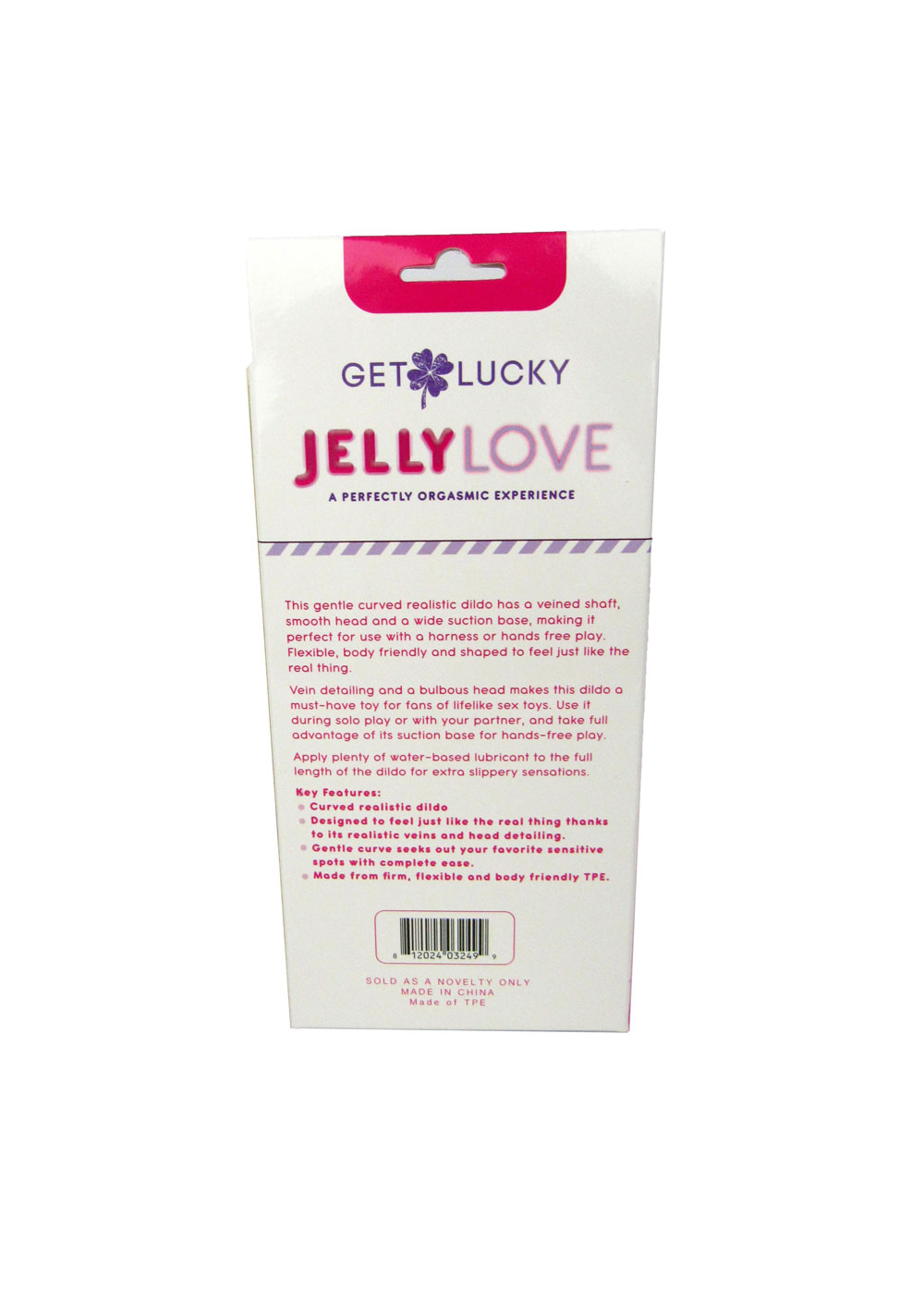 Get Lucky Jelly Love 7" Dildo