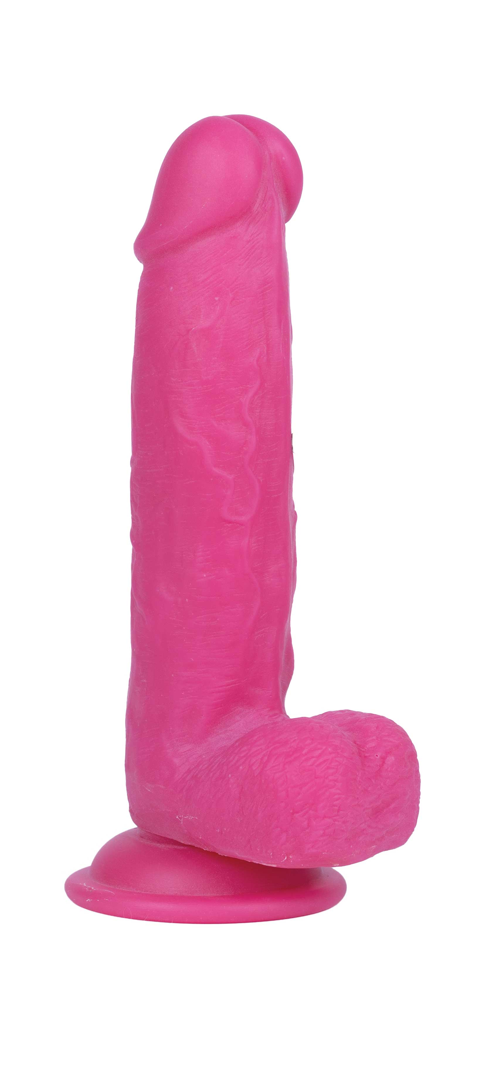 Get Lucky Real Skin Mr. Pink 7.5" Dual Layer Dildo