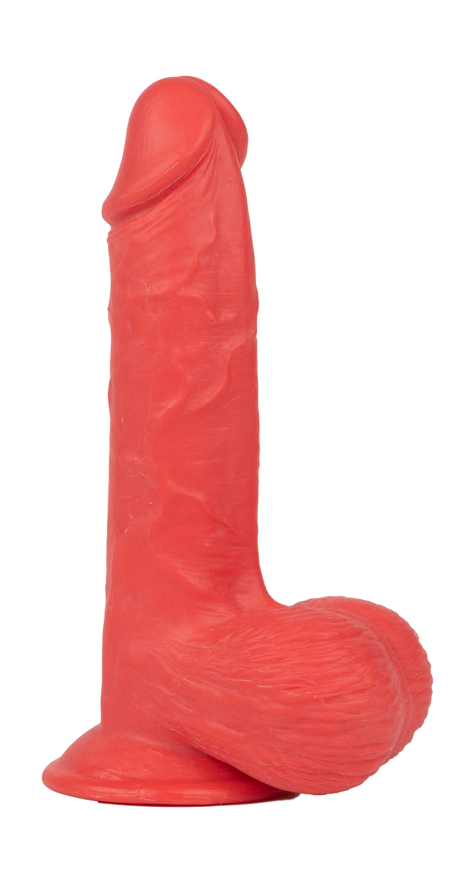 Get Lucky Real Skin Mr. Ruby 7.5" Dual Layer Dildo