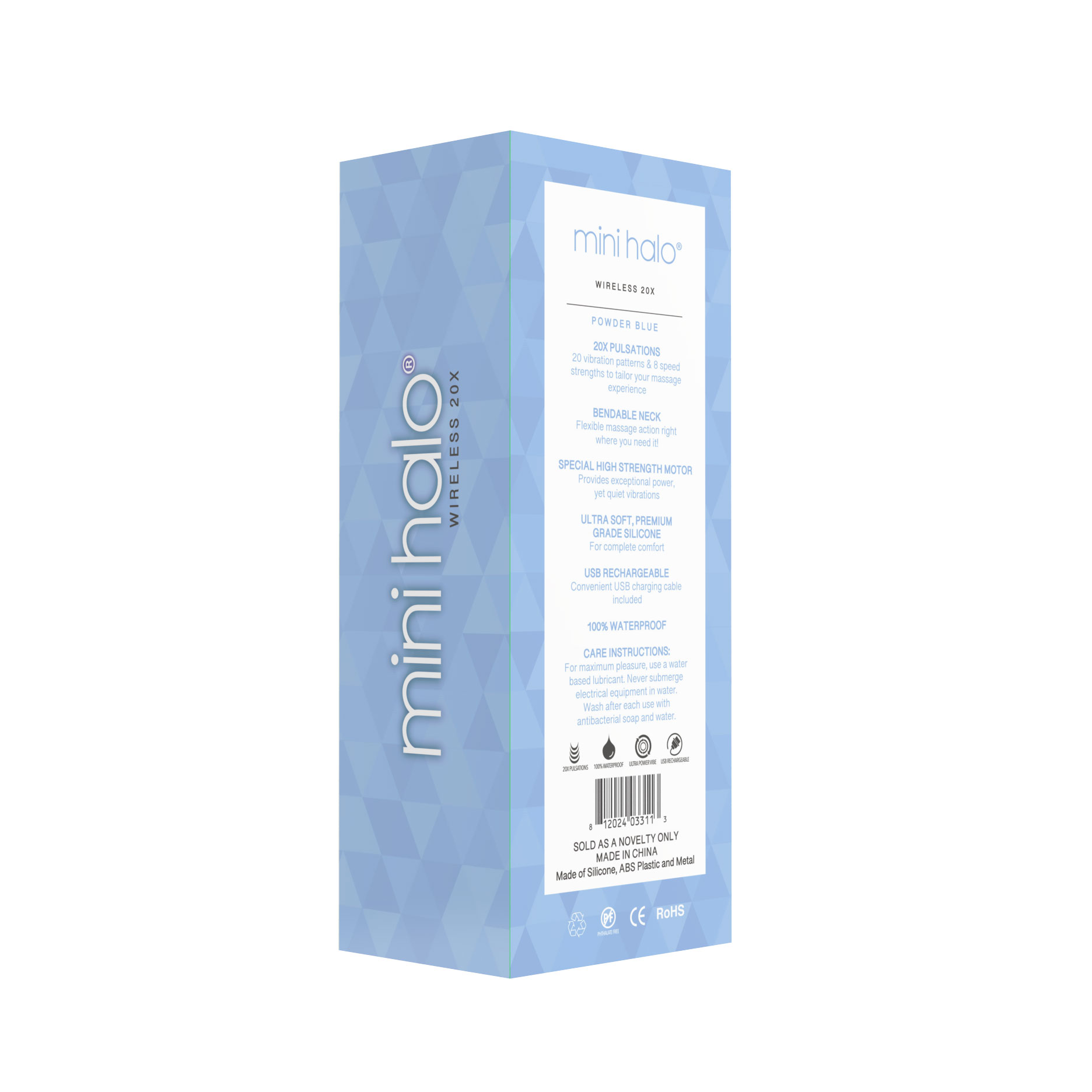 Mini Halo Powder Blue
