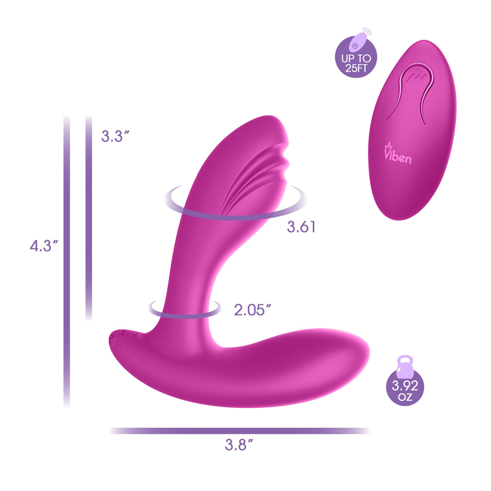 Epiphany Clitoral Rollerball Panty Vibe - Berry