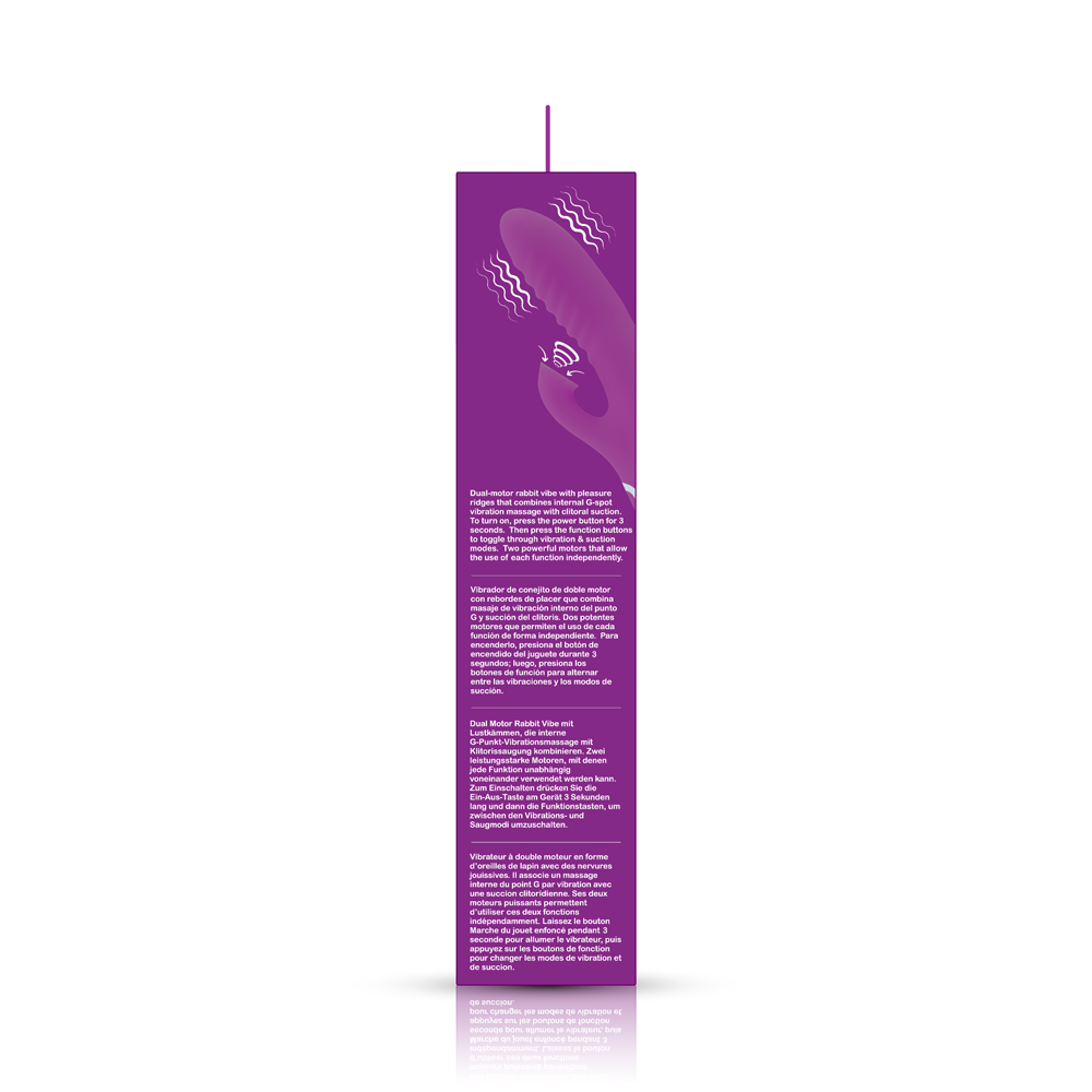 Frenzy Clitoral Suction Rabbit - Berry