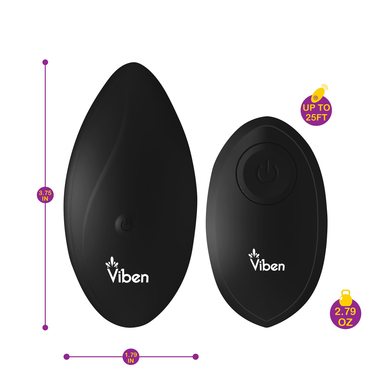 Racy Remote Panty Vibe - Black