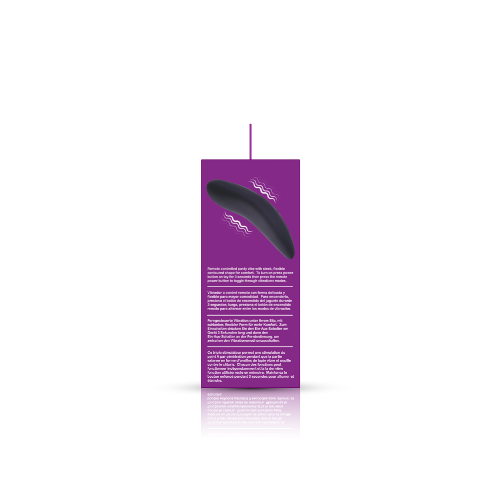 Racy Remote Panty Vibe - Black