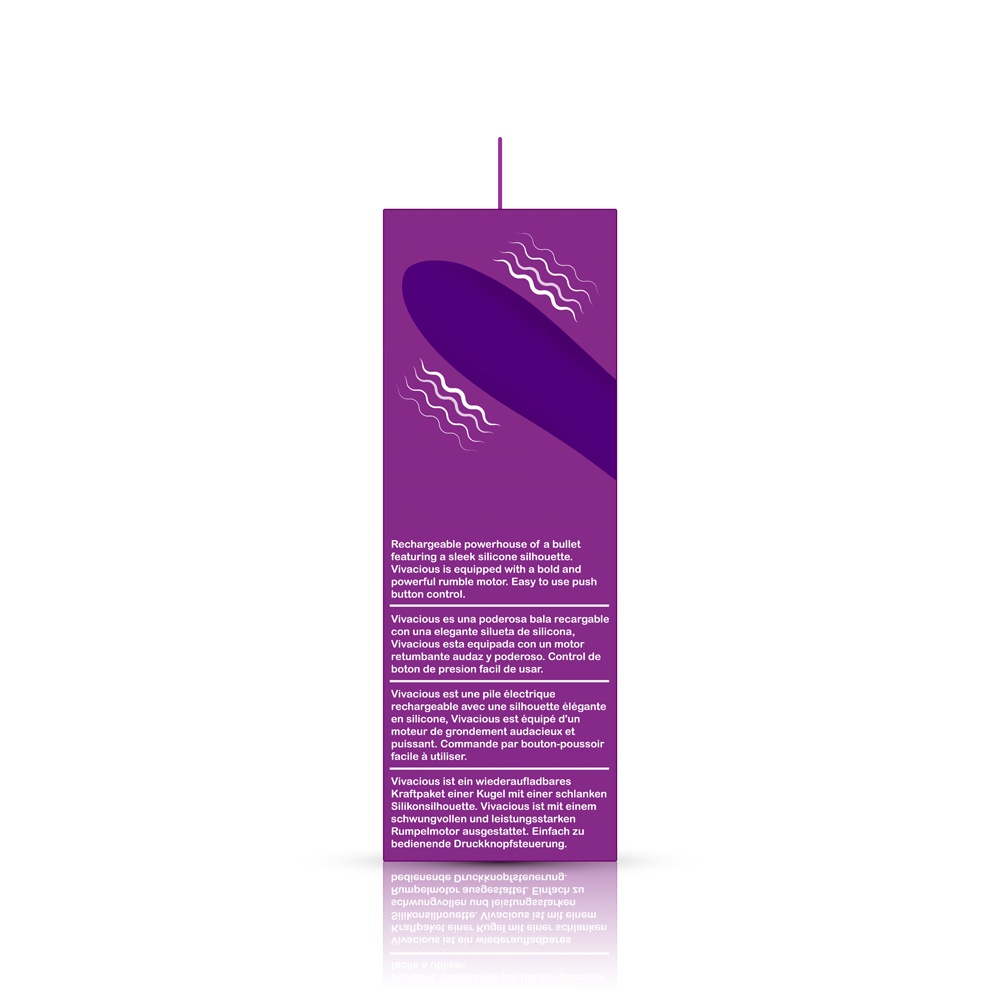 Vivacious Flexible Power Bullet - Violet