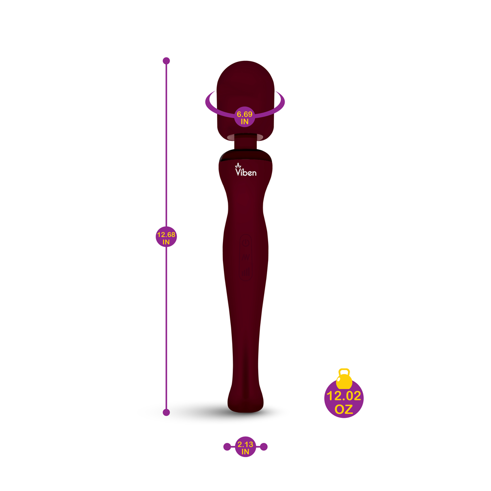 Sultry Wand Massager - Ruby