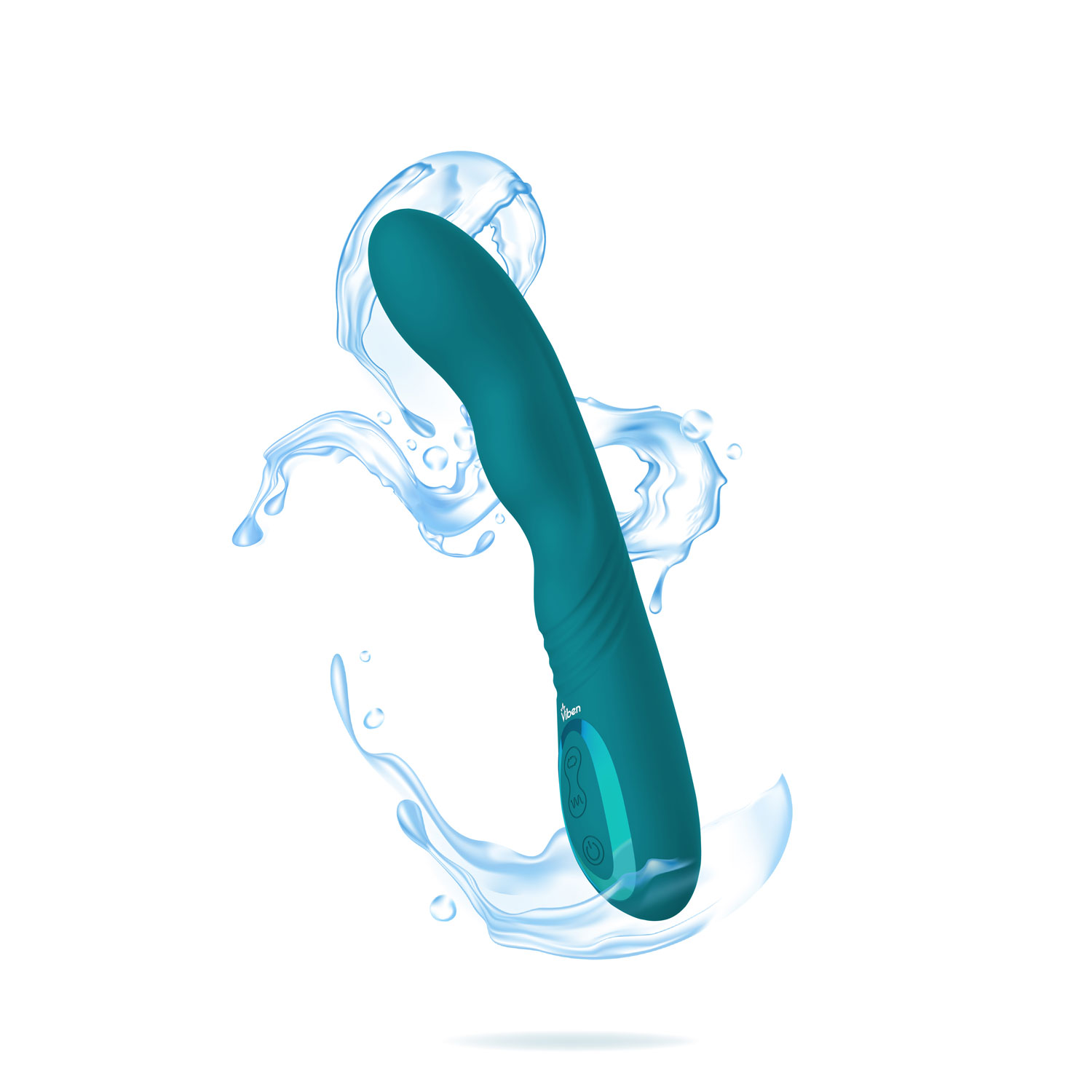 Swagger Wriggling G-Spot Vibe - Ocean