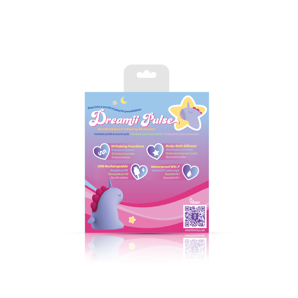 Dreamii Pulse Pulsing Unicorn Stimulator - Mystical Purple