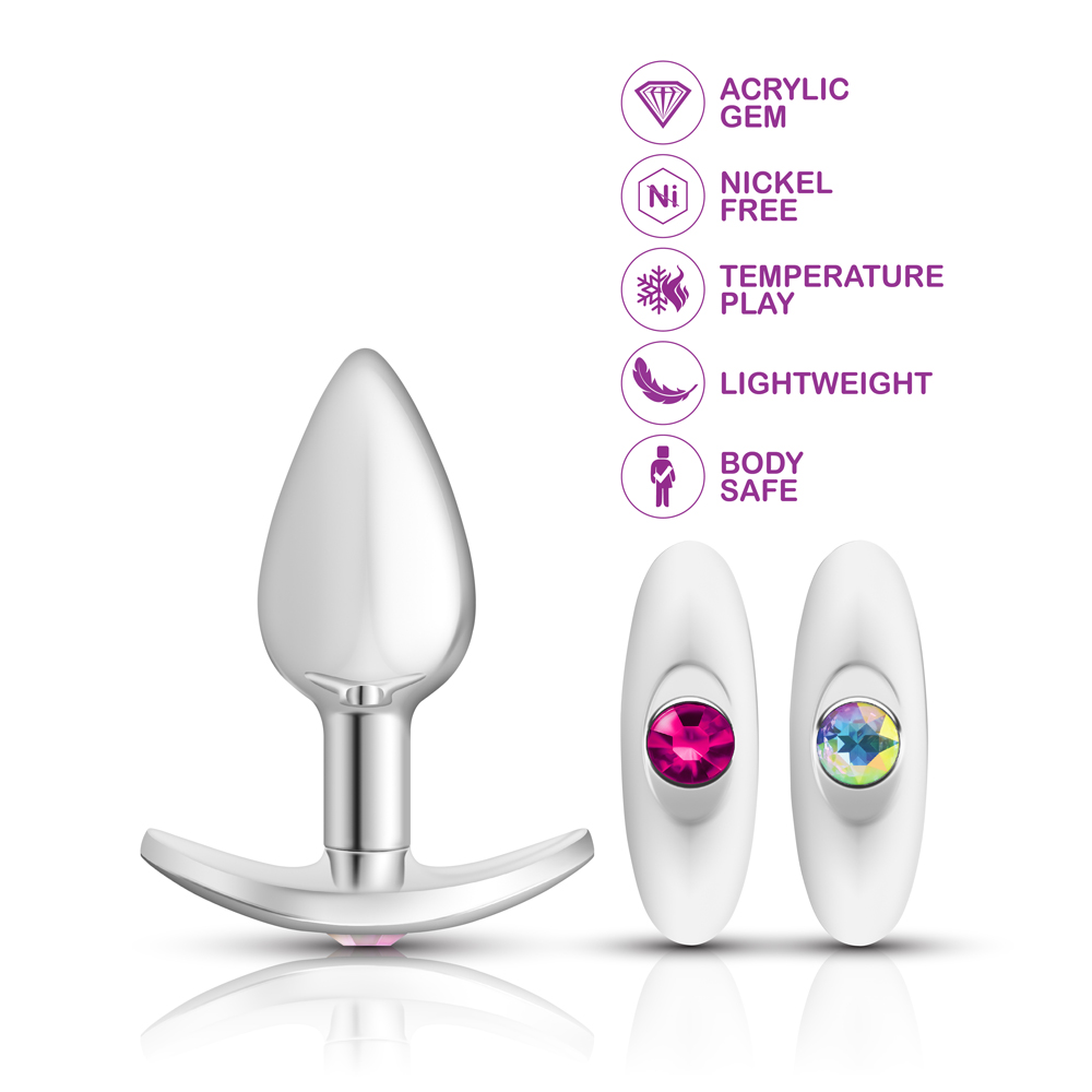 Silver Anchor Buttplug Kit