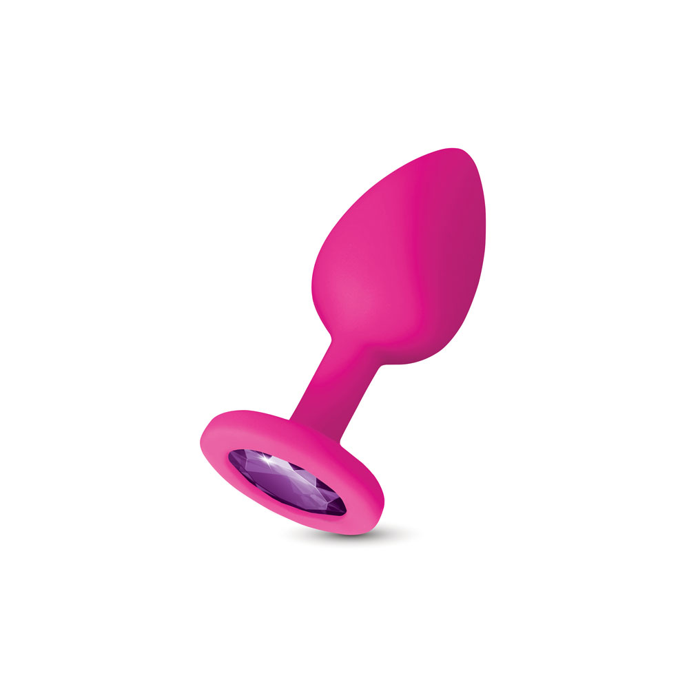 Gemma Purple Gem Pink Silicone Plug