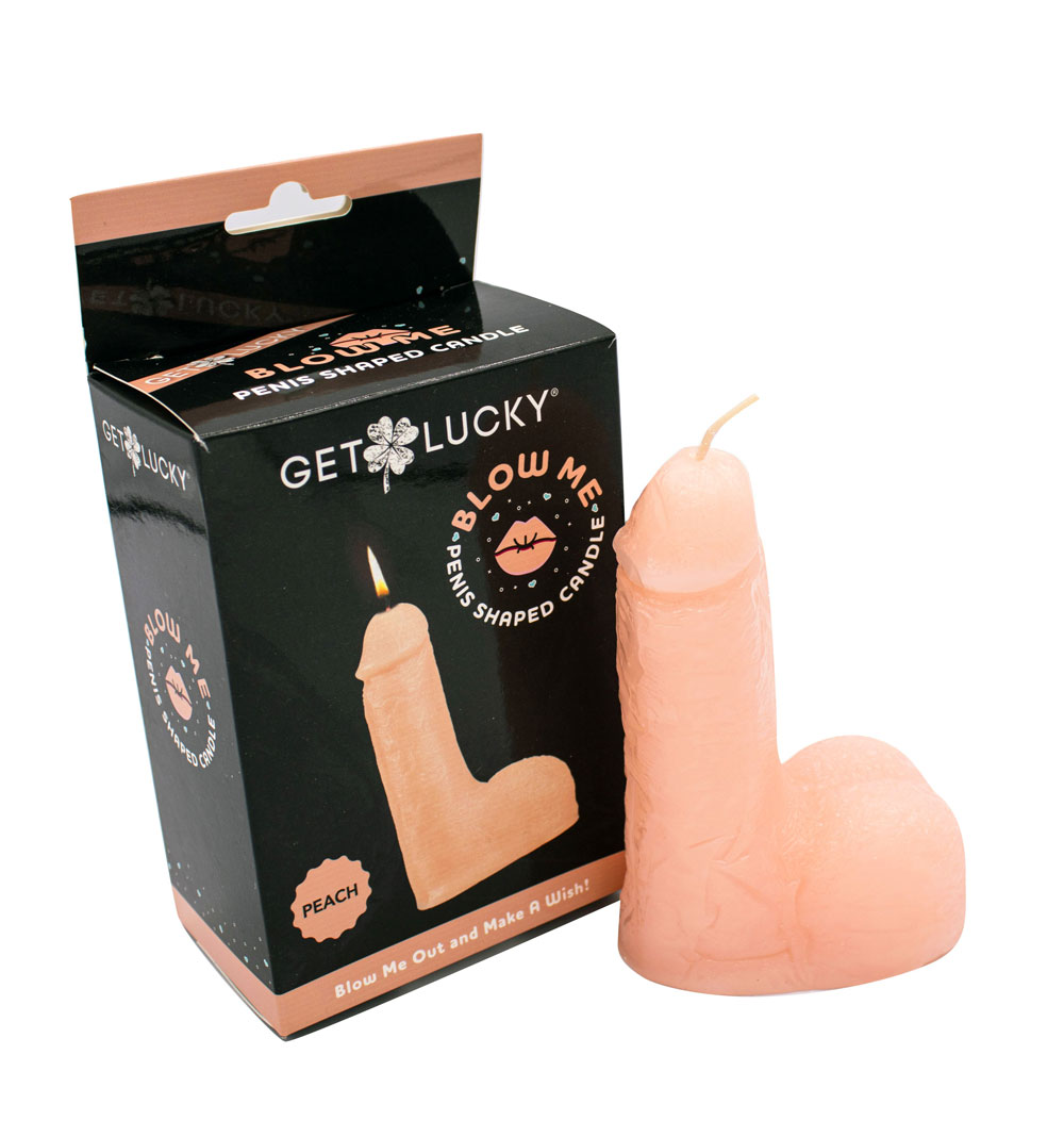 Get Lucky Blow Me Penis Candle