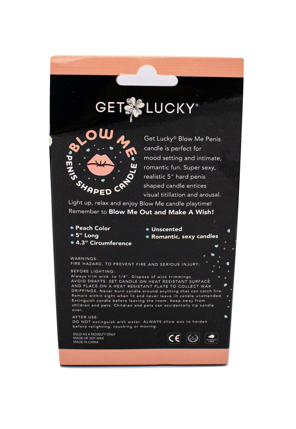 Get Lucky Blow Me Penis Candle