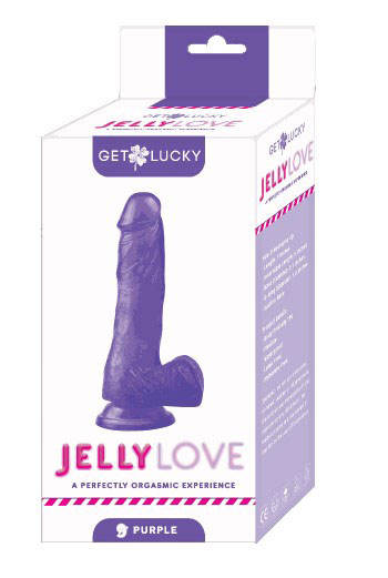 Get Lucky Jelly Love 9" Dildo