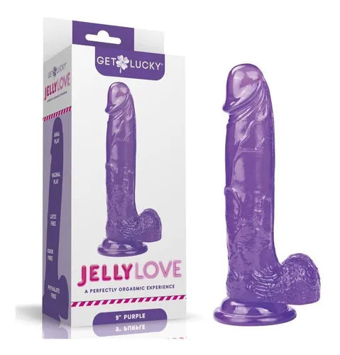 Get Lucky Jelly Love 9" Dildo