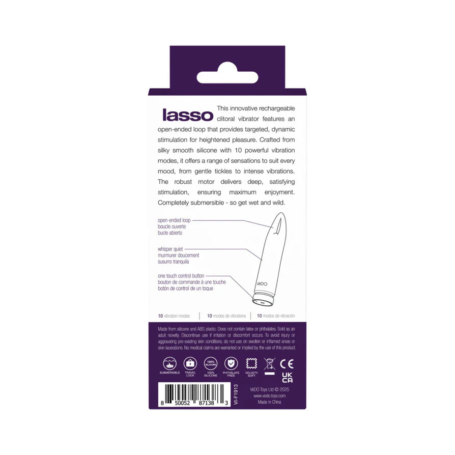 Lasso Rechargeable Clitoral Bullet Vibrator