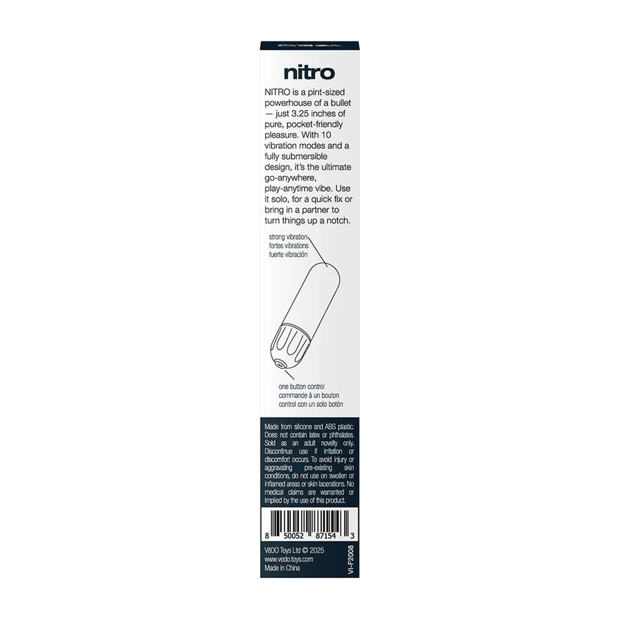 Nitro Rechargeable Bullet