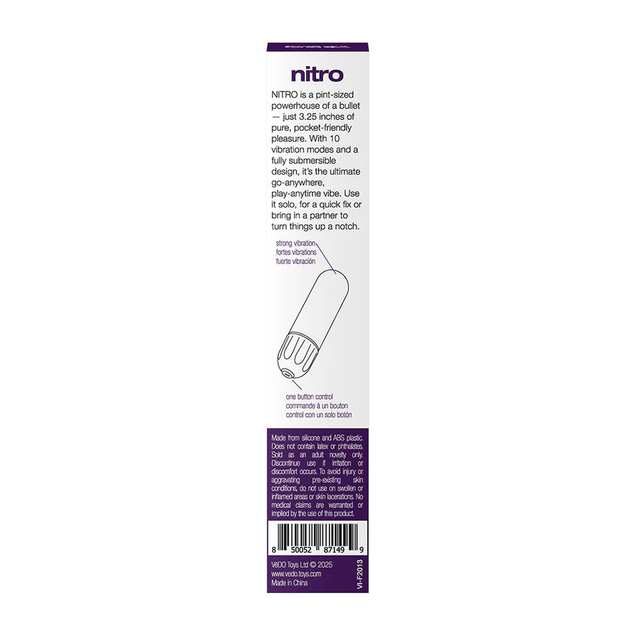 Nitro Rechargeable Bullet