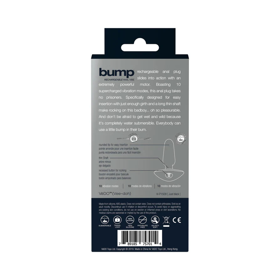 Bump Rechargeable Anal Vibe