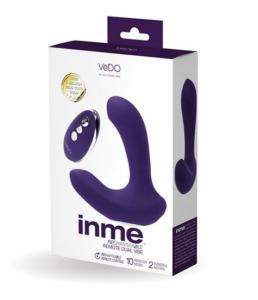 Inme Rechargeable Dual Vibe With Remote