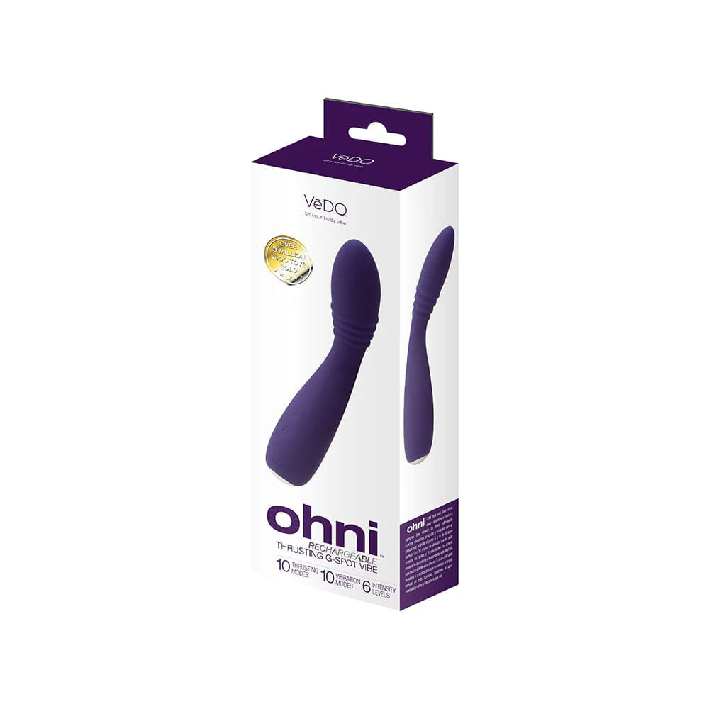 Ohni Rechargeable G-Spot Thrusting Vibe