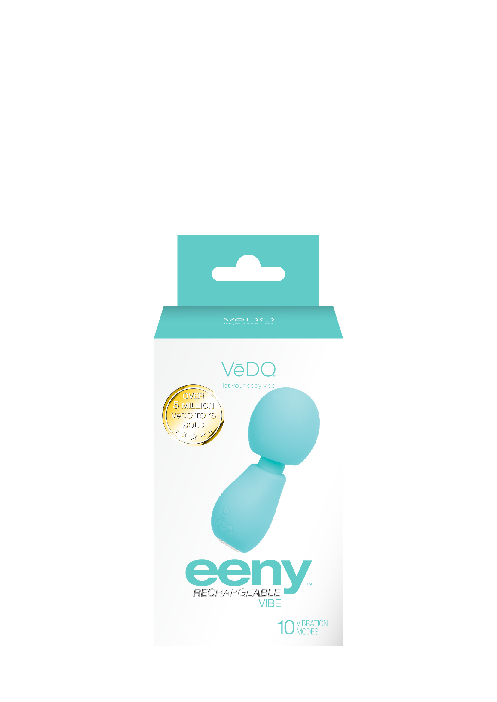 Eeny Rechargeable Extra Mini Wand Turqouise