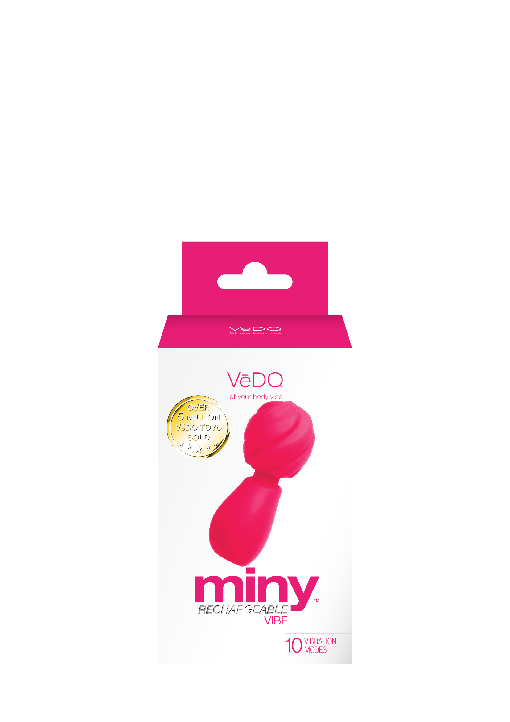 Miny Rechargeable Extra Mini Wand Pink
