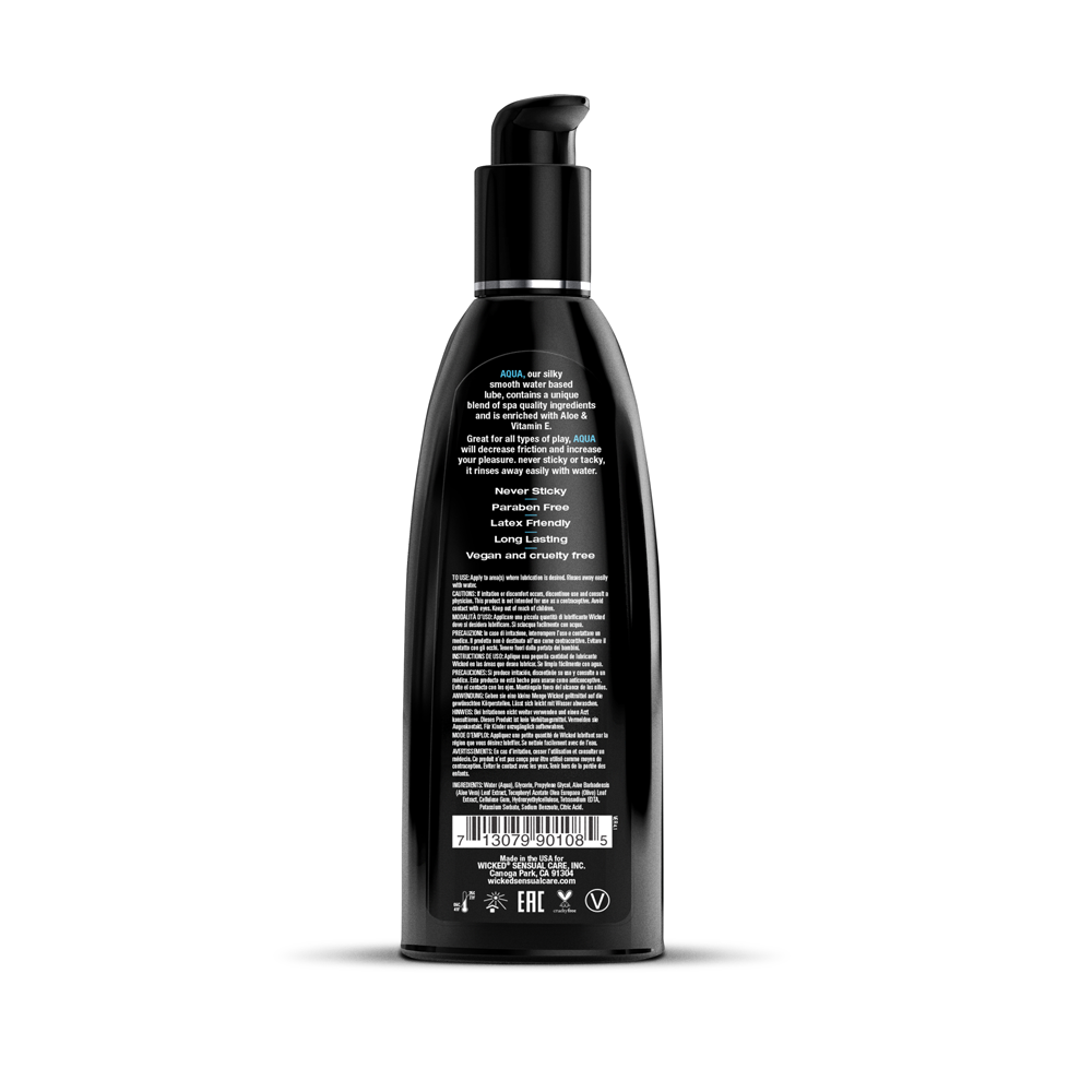 Aqua Water-Based Lubricant - 8.5 Fl. Oz.