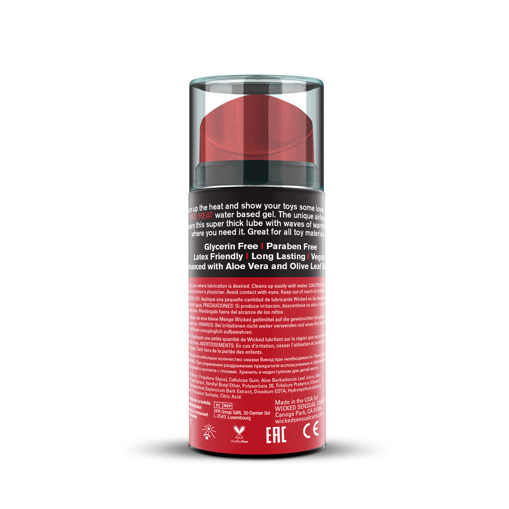 Toy Fever Warming Lubricating Gel for Intimate Toys - 3.3 Fl. Oz.