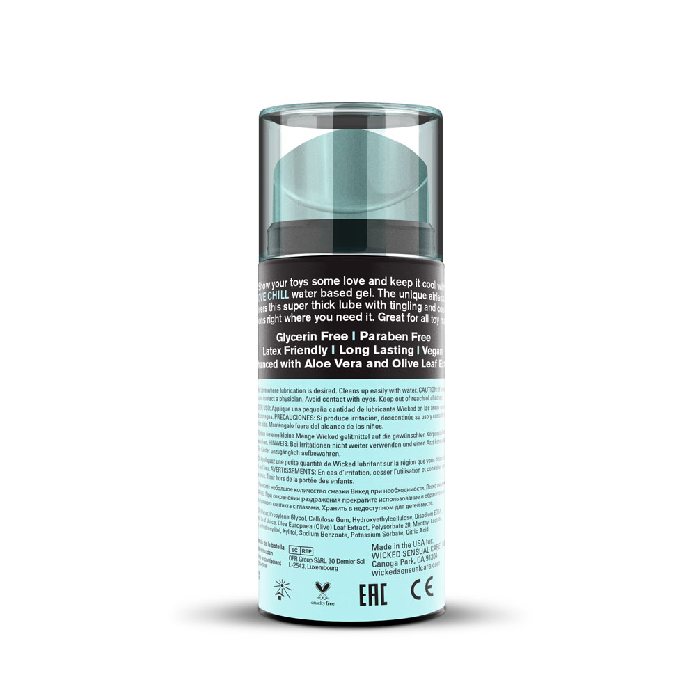 Toy Breeze Cooling Lubricating Gel for Intimate Toys - 3.3 Fl. Oz.