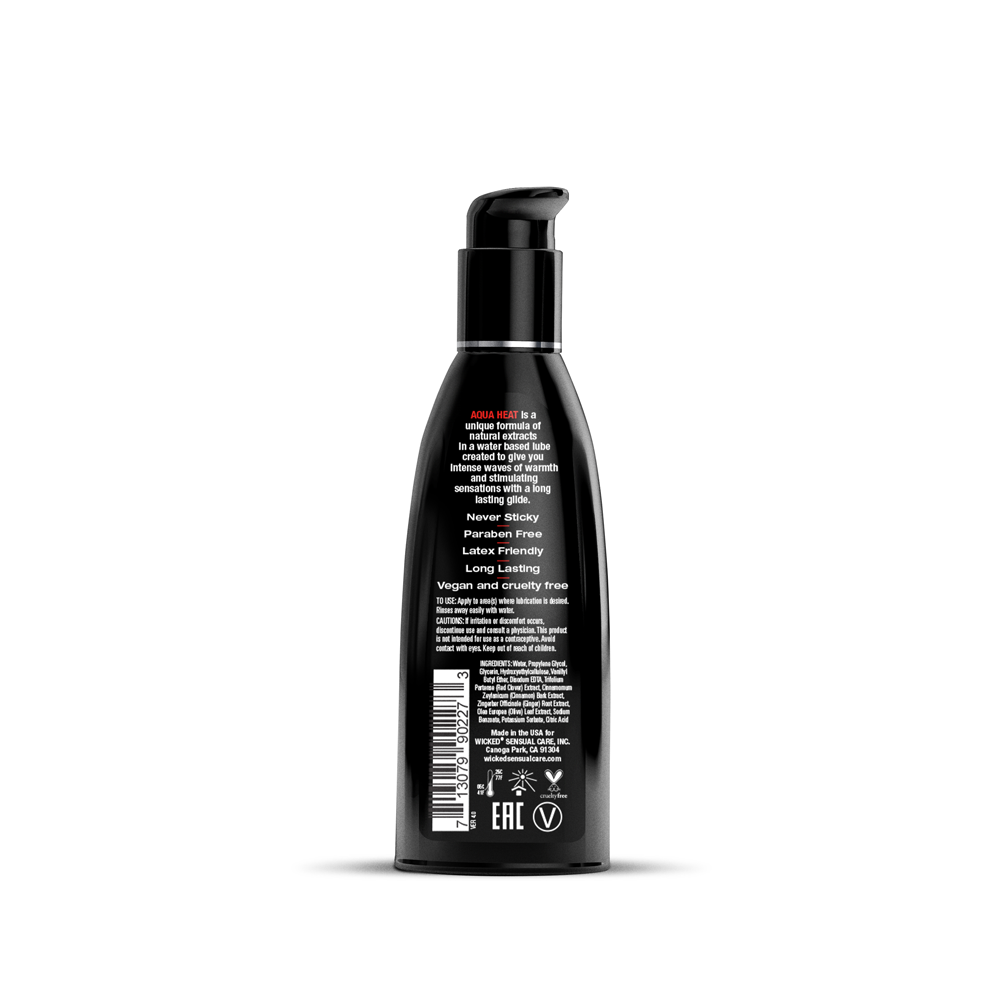 Aqua Heat Water Based Warming Lubricant - 2 Fl. Oz.
