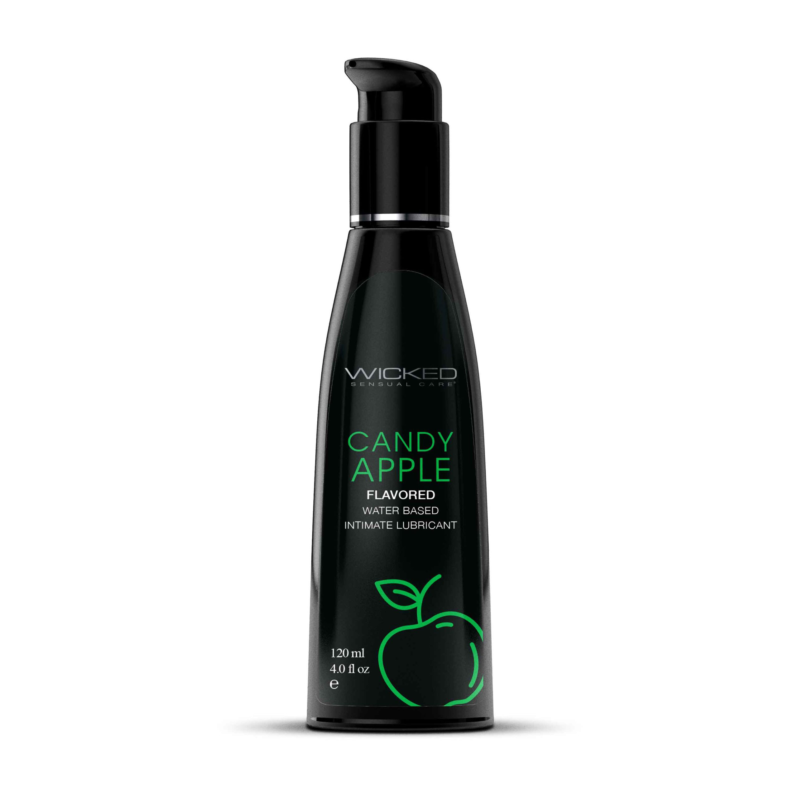 Aqua Candy Apple Flavored Water Based Intimate Lubricant - 4 Fl. Oz.