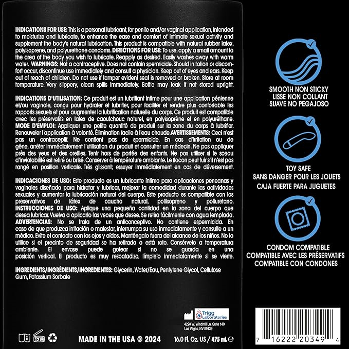 Wet Original Water Based Lubricant
