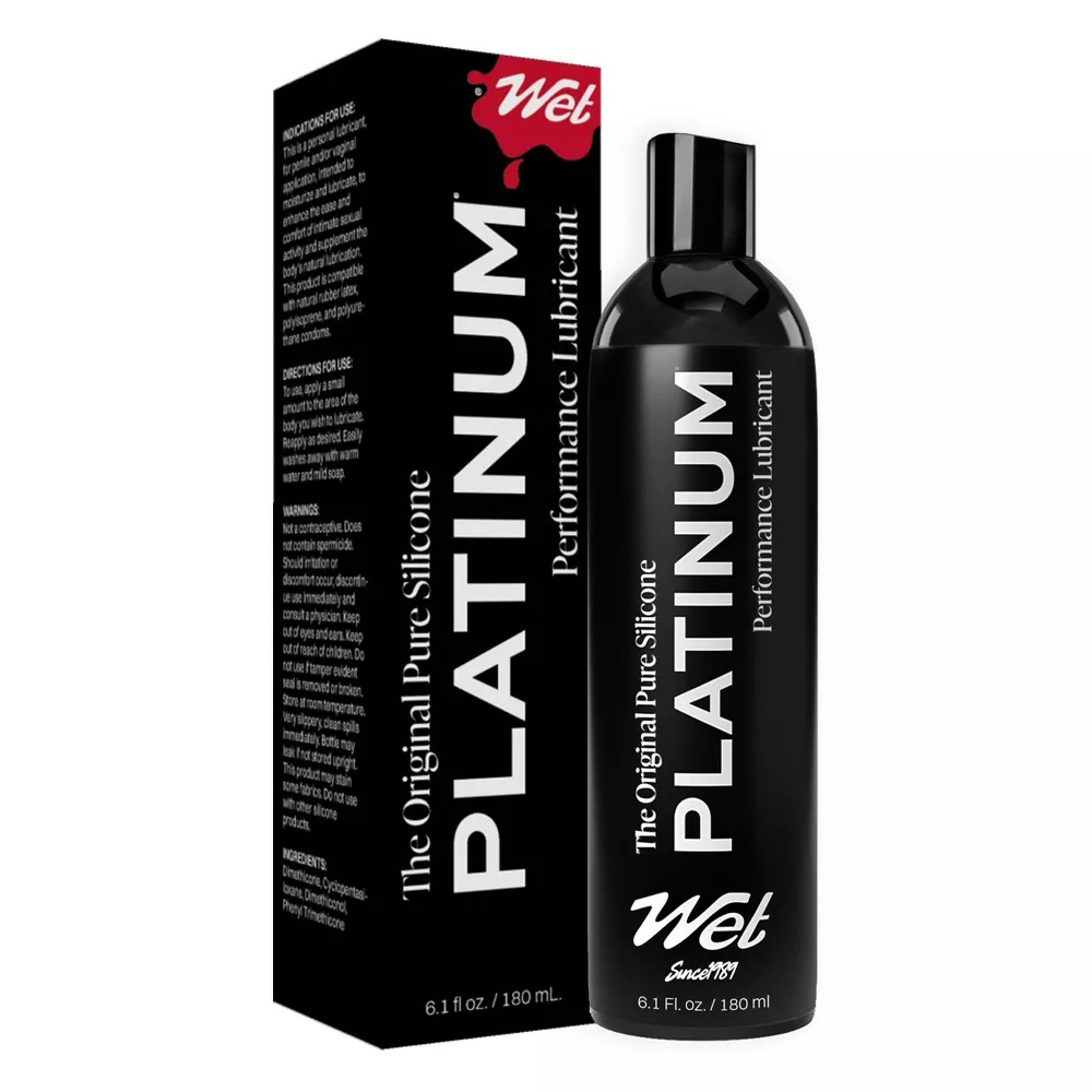 Wet Platinum Luxury Silicone Lubricant