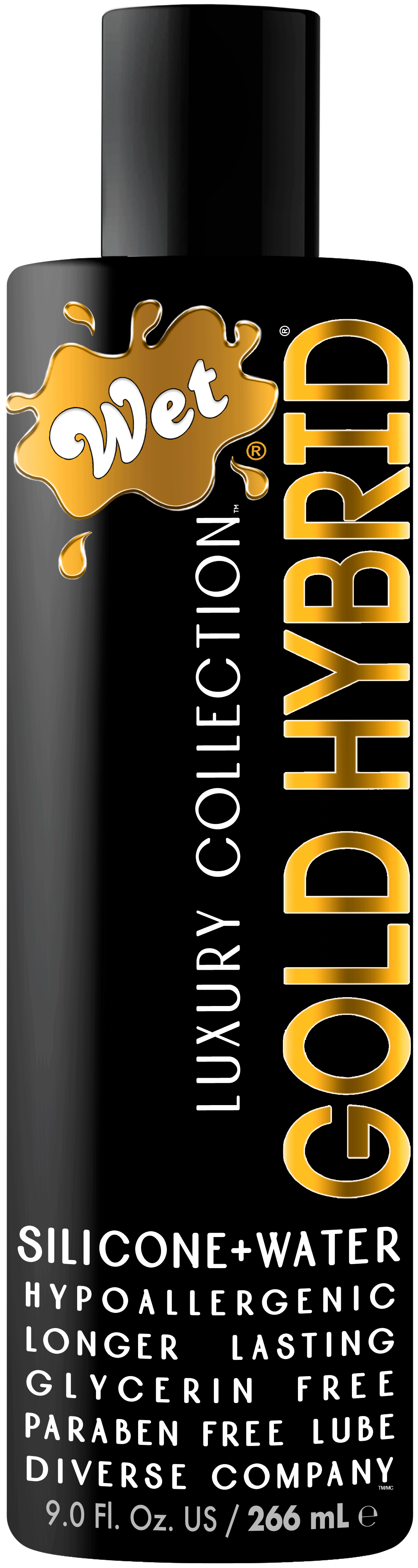 Wet Gold Hybrid Water Silicone Blend - 9 Fl. Oz.