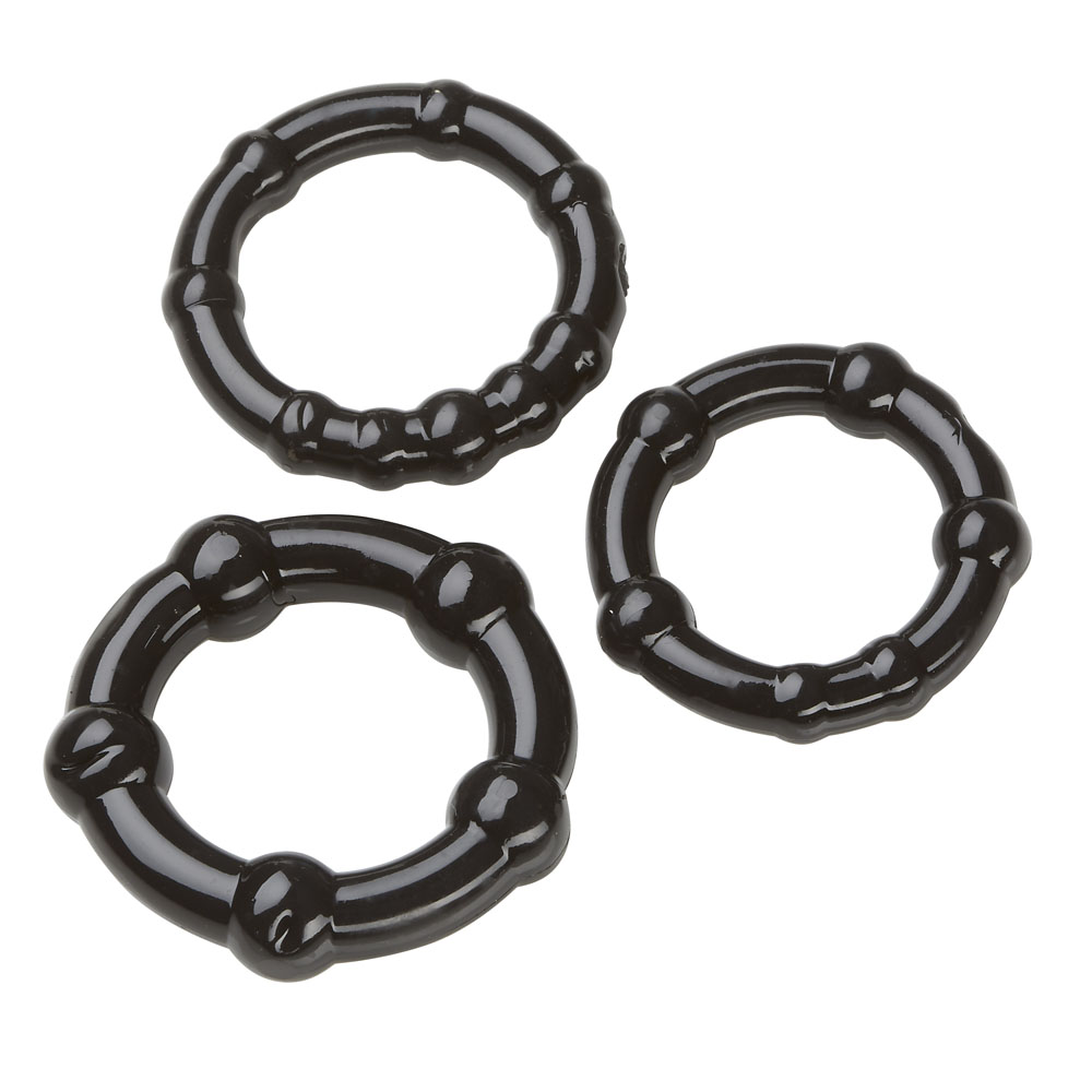 Cockring Combo Beaded