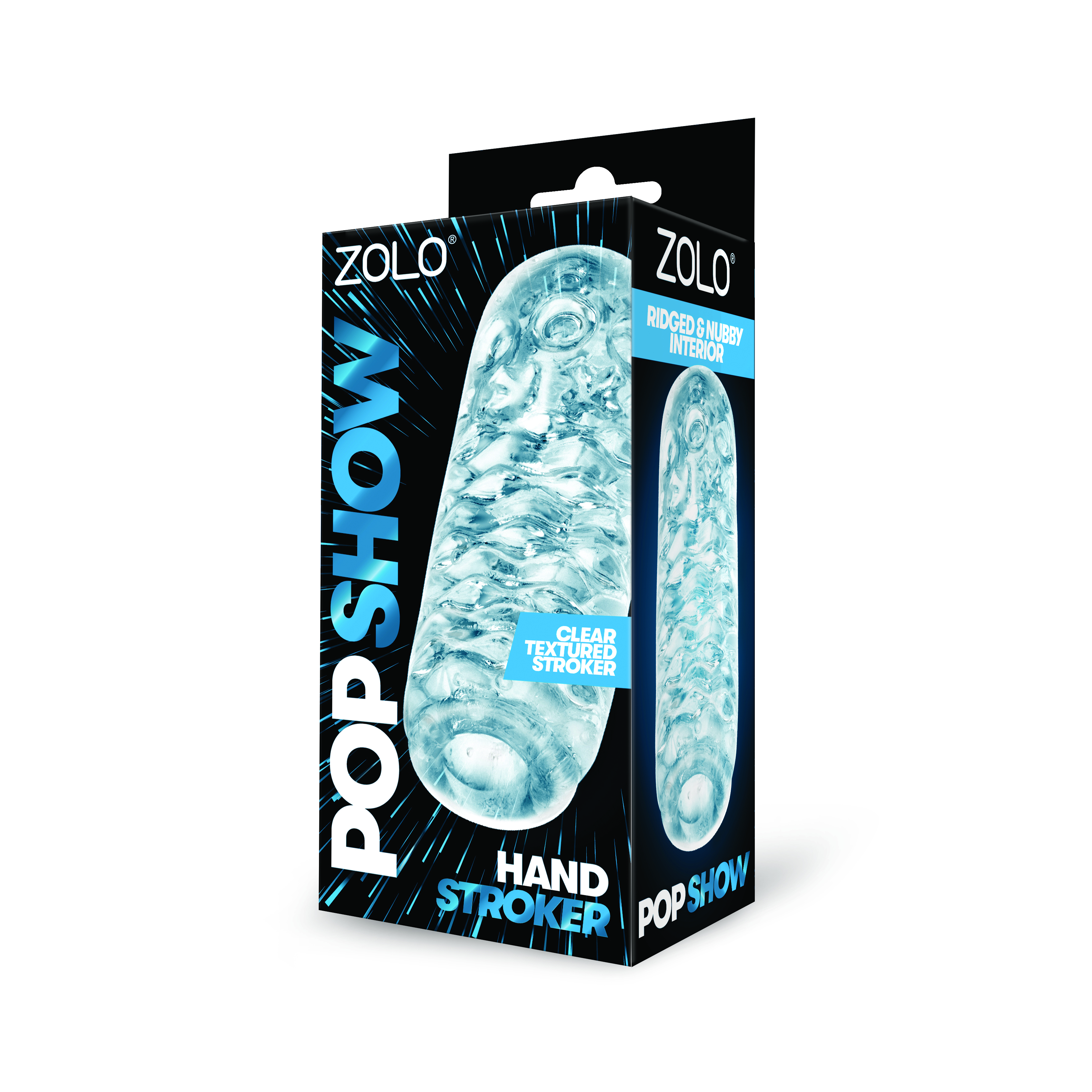 Zolo Pop Show Stroker - Clear