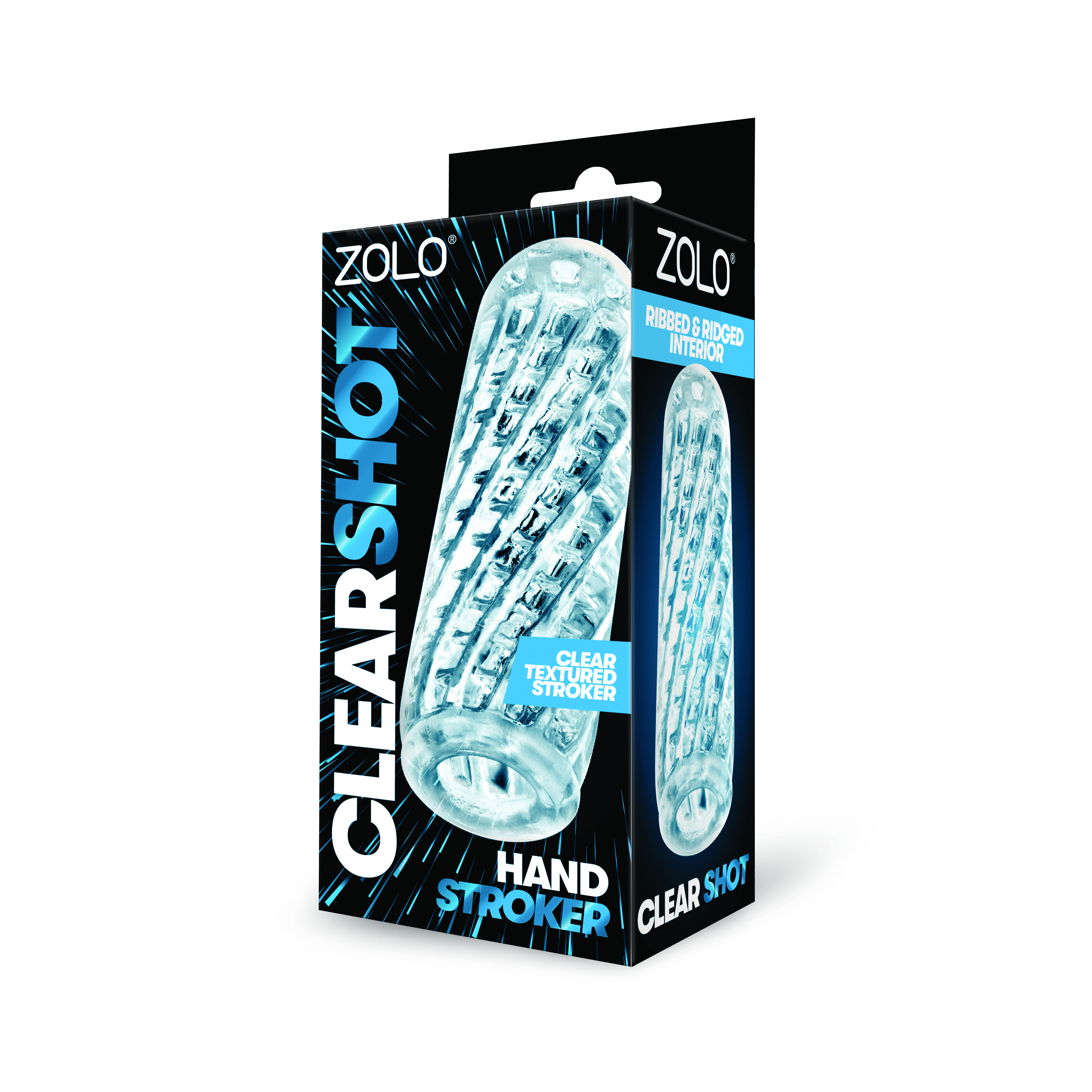 Zolo Hand Stroker Clear Shot Stroker