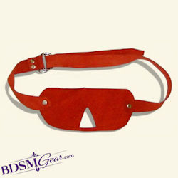 Suede BDSM Blindfold