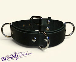 Leather Bondage Collar