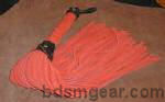 101 Lash Red Suede Flogger