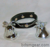 Cock ring with holiday bells
